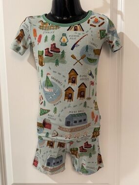 Little Sleepies ‘Camp Sleepies’ Short Pajama Set